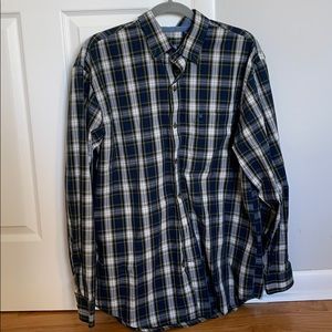 IZOD Plaid Dress Shirt
